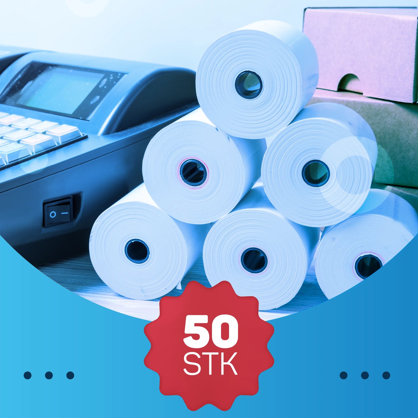 600 TR 80 mm x 80 m x 12 mm + 50 Stk Gratis
