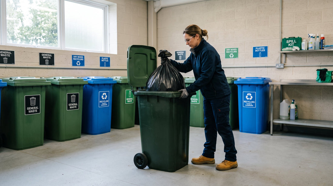 Müllsäcke für Hausverwaltung und Facility Management: Worauf es im Objektalltag ankommt